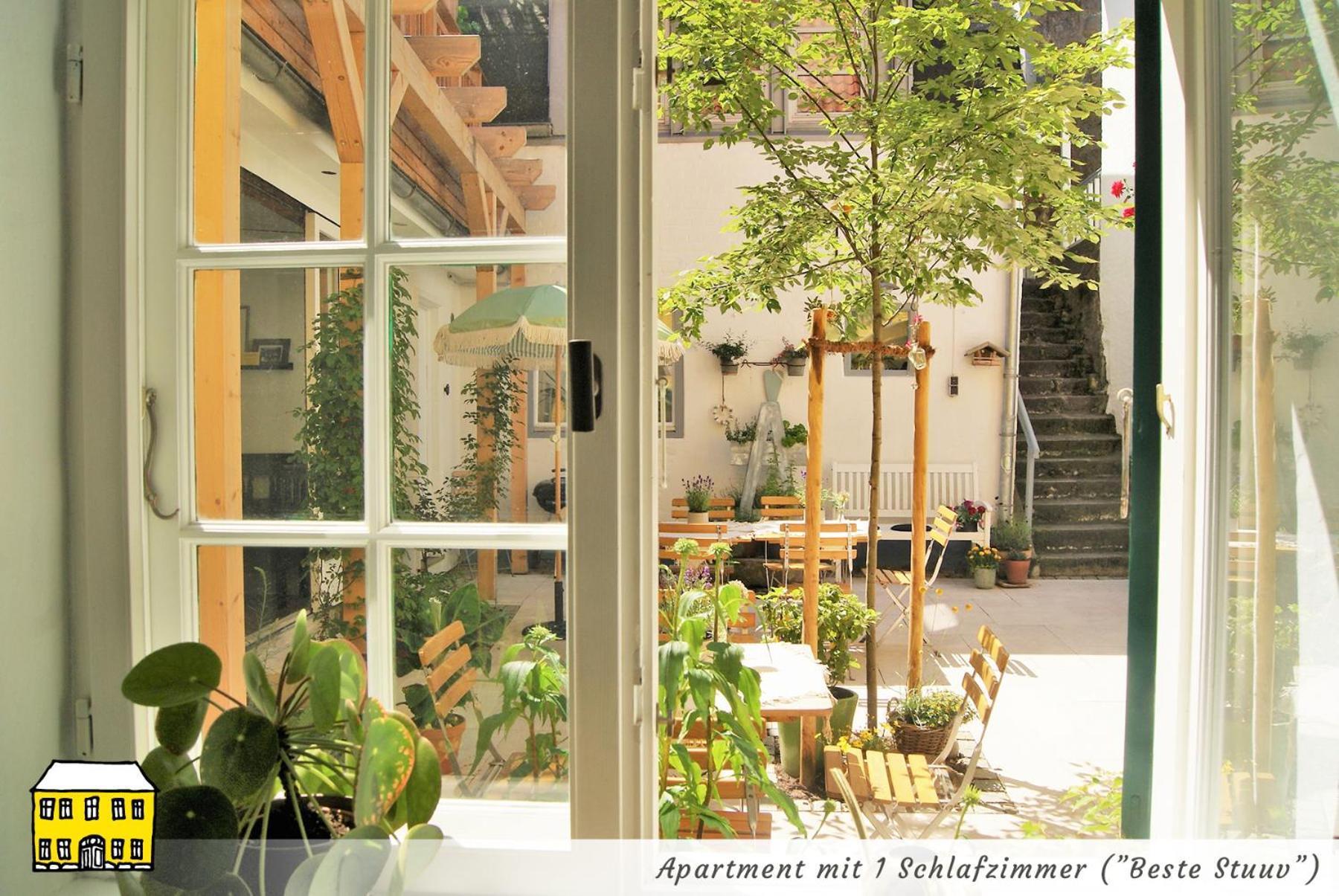 Das Gelbe Haus - Drei Besondere Ferienwohnungen フレンスブルク 部屋 写真